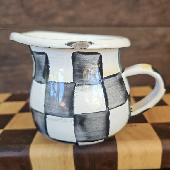 Mackenzie Childs Courtly Check Teapot Service Set - Picture 10 of 13